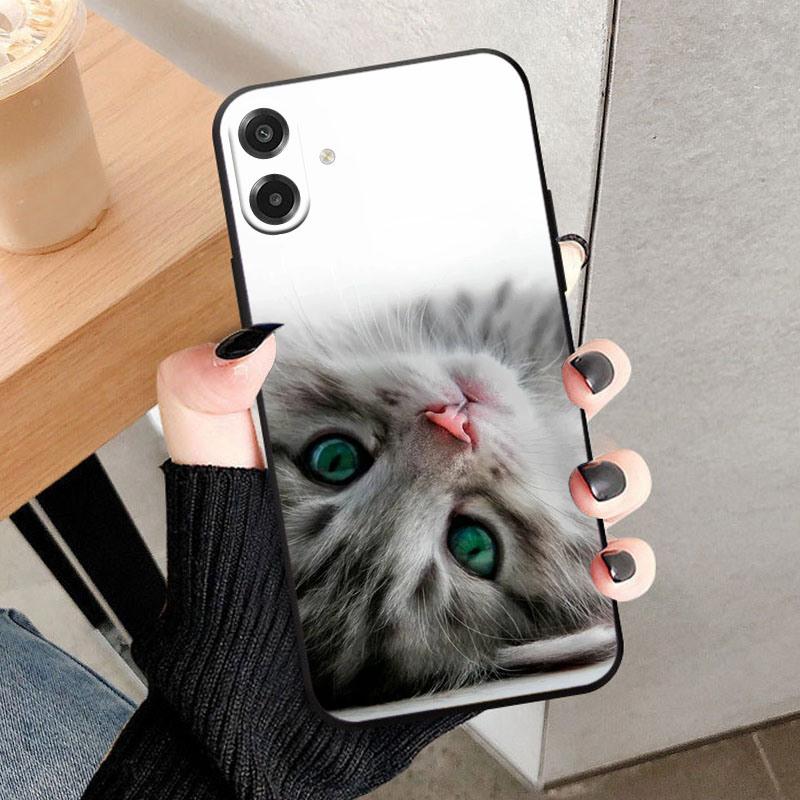 For Samsung Galaxy A07 4G Case Cool Lion Animals Soft Silicon TPU Phone Case For SamsungA07 Galaxy A 07 Protective Shell Capa