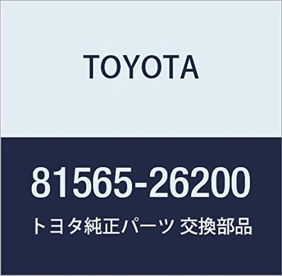 Genuine Toyota Rear Combination Lamp Socket Wire Left Hand for Toyota Part Number & Sub-Assembly, Drive, Hiace/Regius Ace, 81565-26200