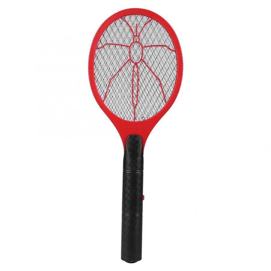 Mosquito Electric Fly Swatter Battery Power Bug Zapper Racket Insects Killer