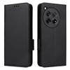 OnePlus 12 5G Leather Case with Card Holder, Stand, Lanyard, and Protective Shell.