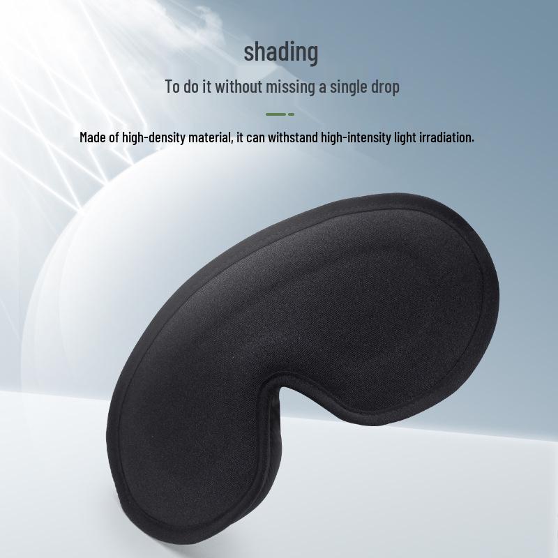 2021 Unisex 3D Adjustable Silk Sleep Mask with Nose Wing