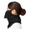YAKENU UV CUT MASK Sun Protection Face YAKENU Standard and Loop Cover, (Hook Type) (Black)