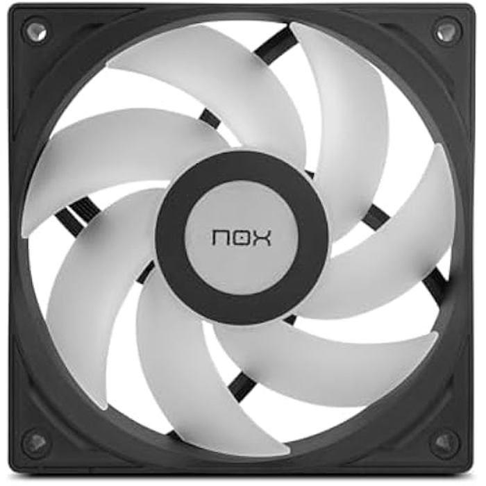 Refroidisseur de cpu - nox - h-500 - affichage digital - compatible intel &amp; amd - 4 caloducs 6mm