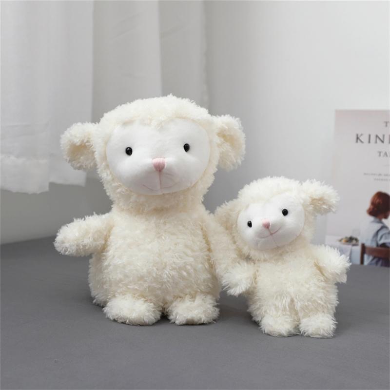 17/25cm Japanese Style Chick Rabbit Sheep Toy Stuffed Animal Pig Owl Doll Cartoon Plushies Birthday Gifts for Kids Girl Appease