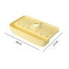 Bathroom Faucet Water Catcher Mat Sink Draining Pad behind for Farmhouse