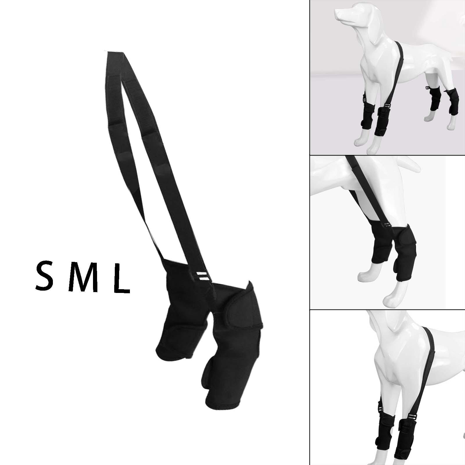 

Dog Support Brace Protector Pet Elbow Knee Pad Canine Recovery Sleeve Bandages Soft Pet Leg Joint Wrap for Puppy Joint Injury S