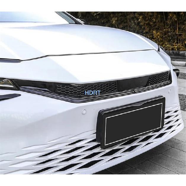 Car Style Front Racing Grille Mesh ect Anti Bug Net Dust Proof Cover Accessories Exterior Sticker For Toyota Camry 9th 2024 +