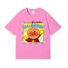 Anpanman Japanese Style Classic Printed T-shirt Unisex High-quality pure cotton Streetwear Men 2026 Summer New Short-sleeved top