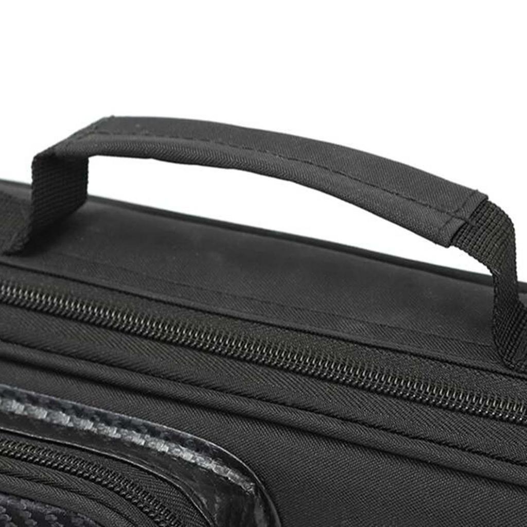 Billiards Pool Cue Case 3/4 Snooker Billiard Cue Case Carrying Bag Portable Protector for Competition Snooker Club Travel 2x2