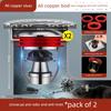 All-Copper Floor Drain Deodorizer, Bathroom Sewer Anti-Odor Seal Cover, Toilet Anti-Odor Inner Core Odor-Blocking Device