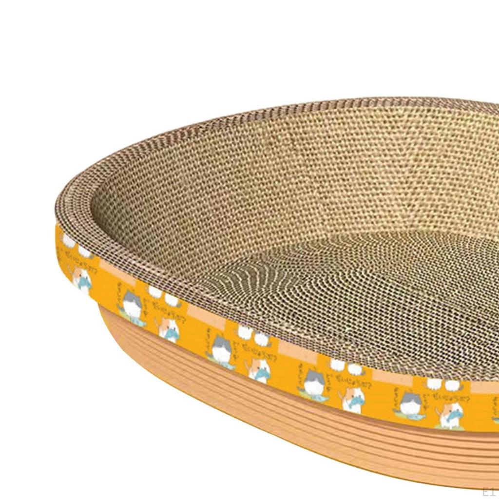 Cardboard Cat Scratcher Bed Relaxing Furniture Protection Grinding Claw Kitten Lounger Couch