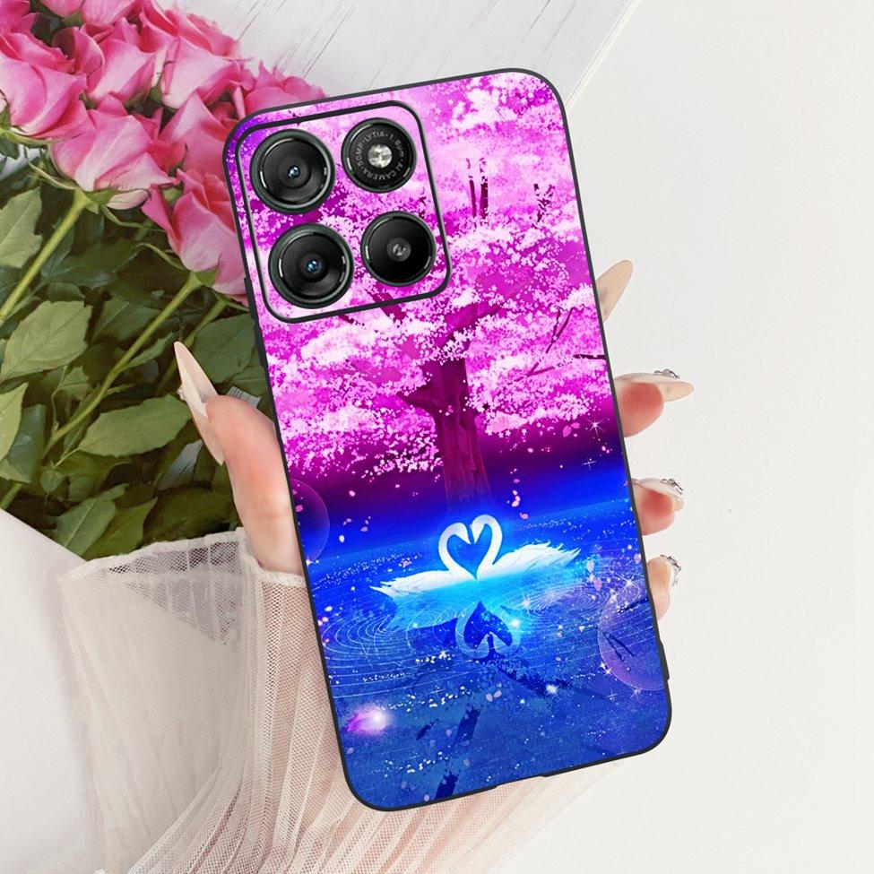 For Moto G57 Power 5G Case Cover Fashion Butterfly Cute Cool Painted Soft Phone Casing For Motorola Moto G57 Power 5G Bumper