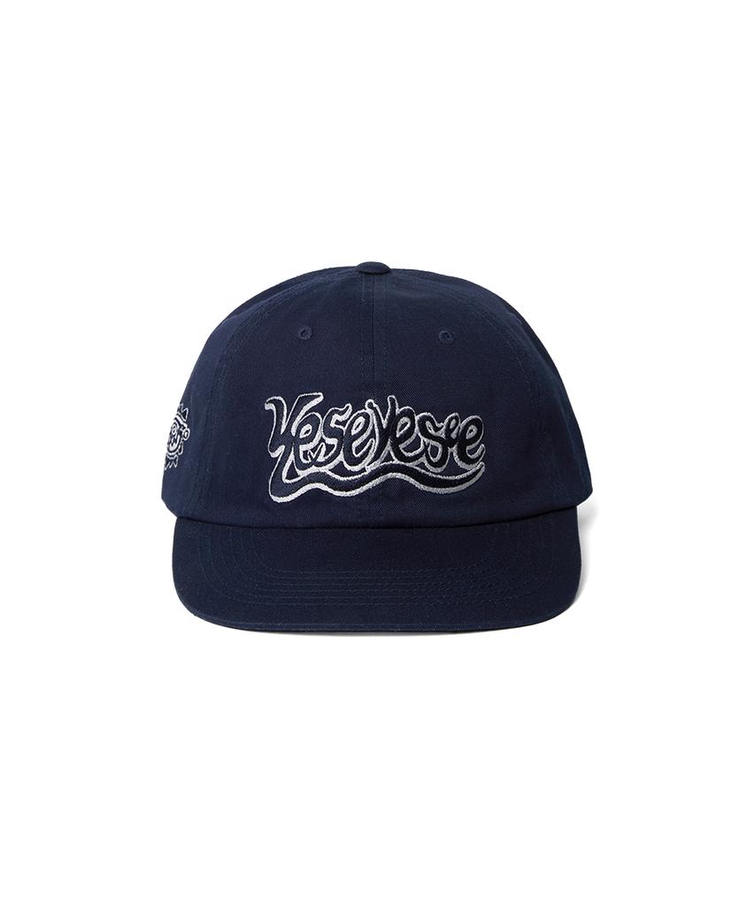 YESEYESEE Y.E.S Snail Logo Cap Navy