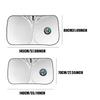 Car Sticker For Alfa Romeo 159 147 Car Folding Windshield Sunshade Cover Front Window UV Protection For Alfa Romeo 147 159 Giuli zj3