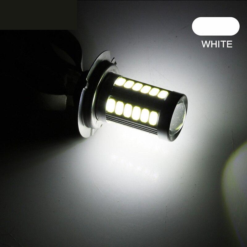 For Mazda 3 5 6 CX5 CX7 Axela Atenza 2pcs/lot CANBus Error Free 5630 33SMD LED Fog Light Bulbs