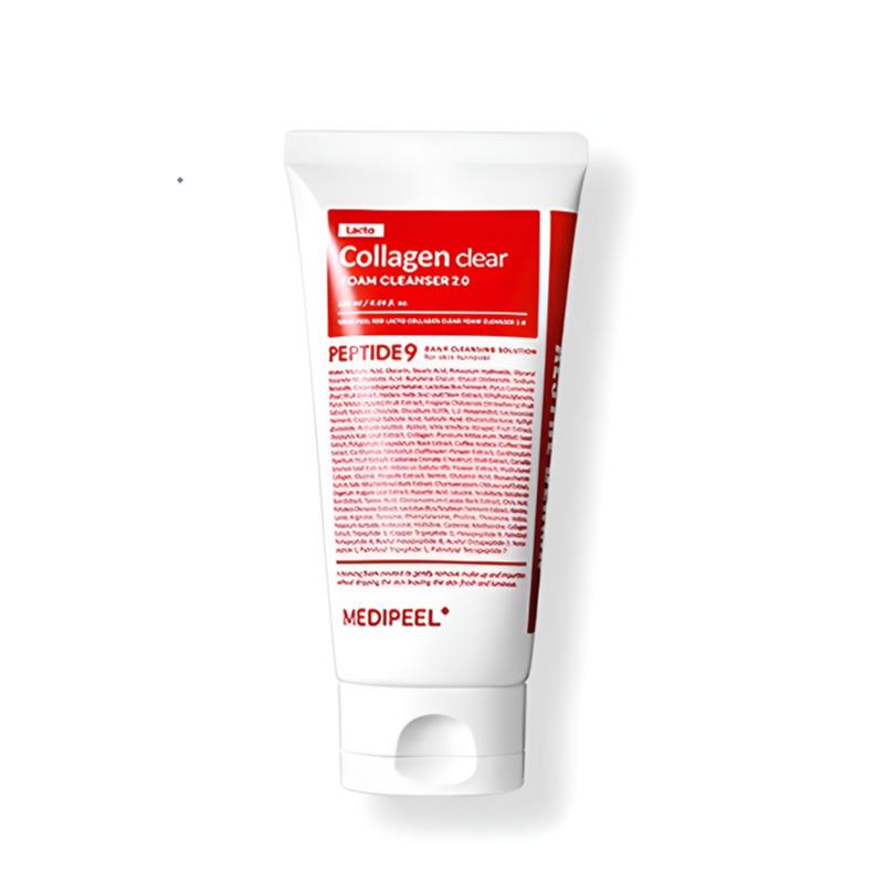 MEDI-PEEL Red Lacto Collagen Clear Foam Cleanser 2.0, 120ml