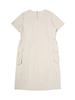 Bbc Earth W Out Pocket Dress_Cream