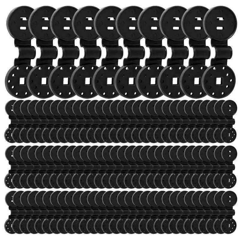 

100Pcs/50Pcs/20Pcs Shade Cloth Clips Shade Fabric Clamps Grommets For Net Mesh Cover Sunblock Fabric In Garden Backyard Greenhou 20 Pieces