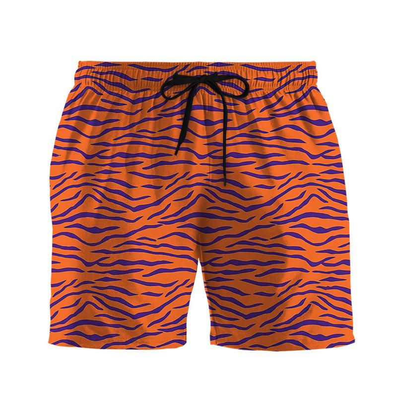 Fashion Funny Animal Tiger Snake Zebra Graphic Men's Beach Shorts 3D Printing For Men's Casual Shorts Cool Men's and Women's Shorts