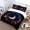 Floral Moonlight Decor Set Soft Comfortable Duvet Cover Bedding Set Included 1*Duvet Cover & 2*Pillowcases, Gift