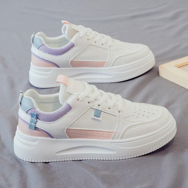 Women's Versatile Soft Sole Non Tiring Sports Shoes Women's Thick Sole Casual Shoes Board Shoes