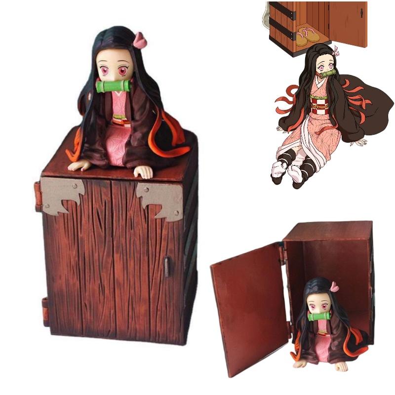 High-quality Pvc Nezuko Figure Perfect For Demon Slayer Fans