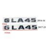 Logo Cromato ABS 3D GLA 45 GLA45 Lettere Emblema Badge Adesivo per Bagagliaio Auto per Mercedes Benz GLA45 AMG W156 X156 H547 Accessori PQ7