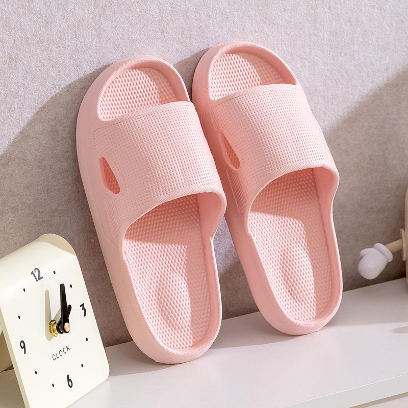 Thick Platform Bathroom Home Slippers 2025 Fashion Soft Sole EVA Indoor Slides Men Sandals Non-slip Women Couples Flip Flops