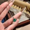 New 925 Sterling Silver Round Zircon Necklace Geometric Shape Woman Pendant Choker Birthday Gift Exquisite Jewelry Accessories