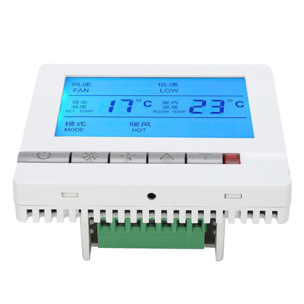 Digital Thermostat Intelligent Air Conditioner LCD Display Temperature Controller AC180‑260V