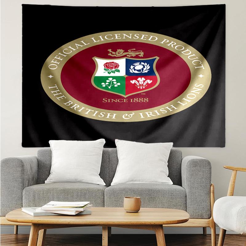 1PC British & Irish Lions Tapestry, Unique Design Tapestry, Suitable for Bedroom,Livingroom, Playroom,Heartwarming Holiday Gifts