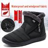 Women's Fleece-Lined High Top Warm Cotton Snow Boots - Plus Size