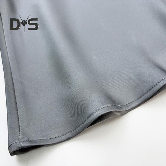 Fustă lungă pentru femei, talie înaltă elastică, suprafață netedă, coadă de pește, cu fermoar lateral, culoare solidă, respirabilă, fără urme, fustă