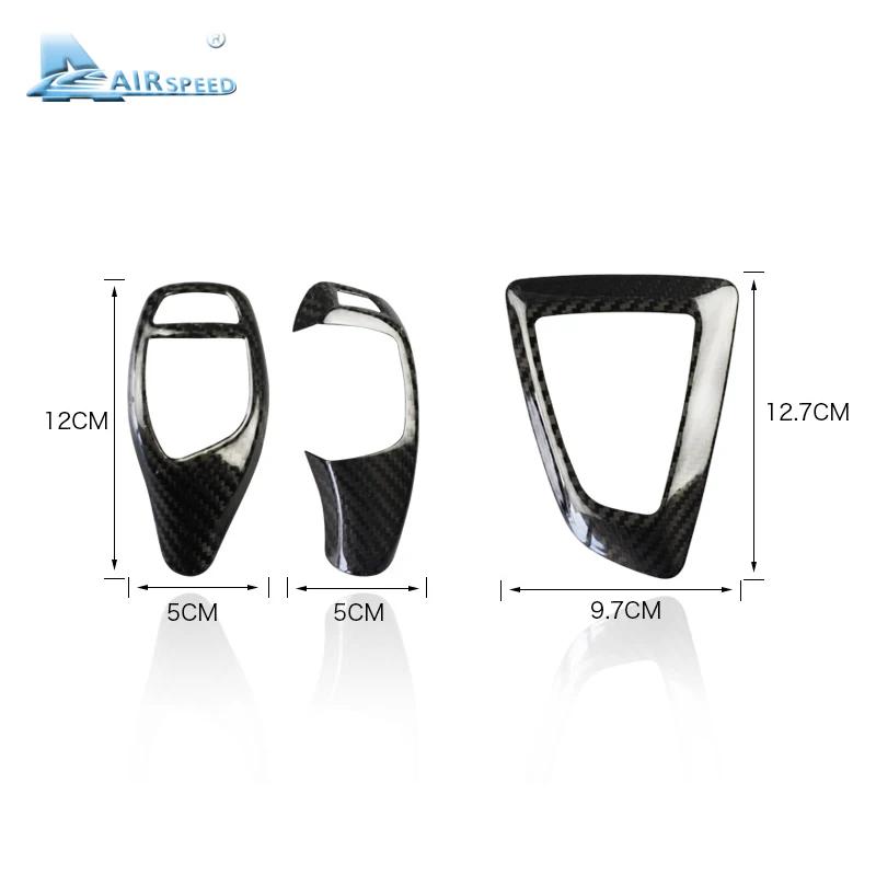 Collier de levier de vitesse en fibre de carbone pour BMW F30 F10 F15 F07 F20 F21 F22 F32 F34 F35 5GT