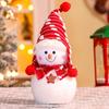 Christmas Snowman Doll, Large Snowman Figurine, Christmas Decoration, Scene Arrangement Props