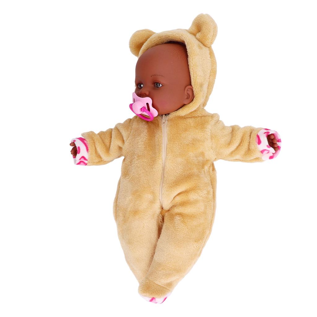 16 Inch Lifelike Newborn Baby Doll Cute Soft Vinyl Doll Toy for Babys Kids Infants