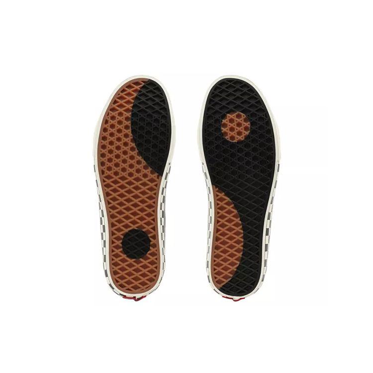 Vans T&C Surf Designs X Sk8-Hi 138 Decon Checkerboard Unisex Sneakers Multi-Color Marshmallow VN0A3MV1A5G