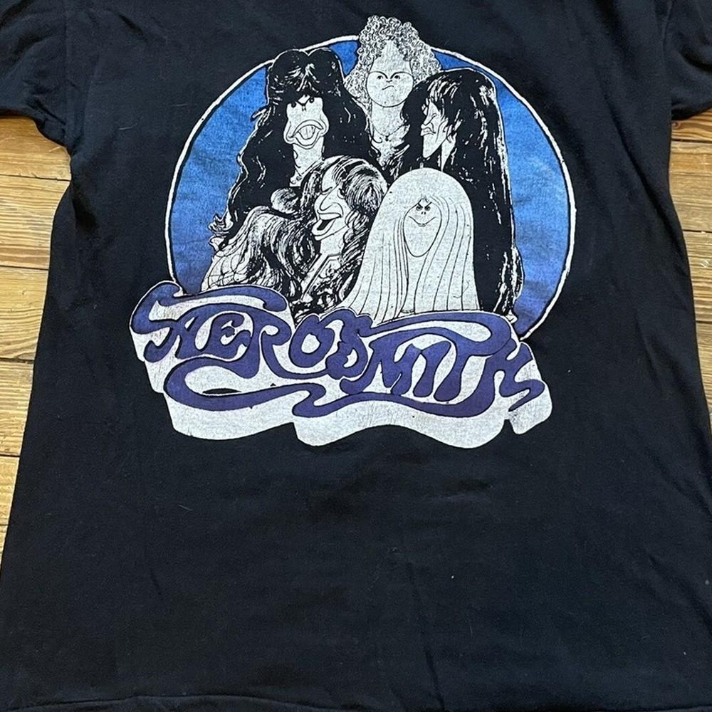 Vintage Aerosmith 70s 80s Rock Reprinted Cotton Unisex All Size T-Shirt 22D171 Unisex T-Shirt XL