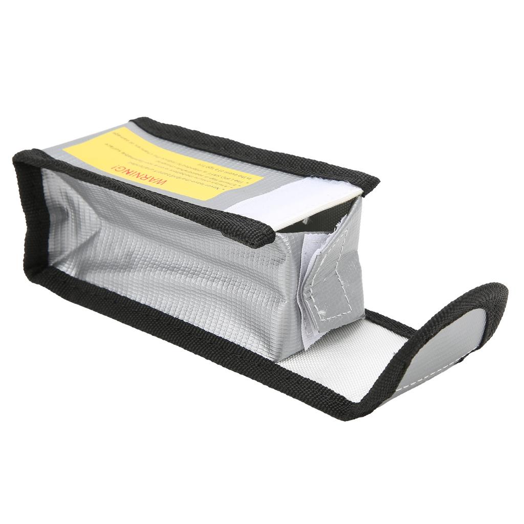 Fireproof Box Explosion Radiation Proof HeatResistant Radiation Protection Battery Bag for Storage