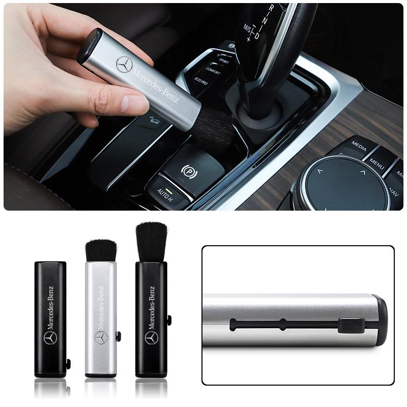 MEA4   Retractable Telescopic Car Duster Brush Portable Auto Interior Exterior Cleaning Tool For Mercedes-Benz GLC X253 X254 C-Class W2