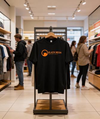 Black Mesa Research Tee TShirt Made In the USA Unisex T-Shirt