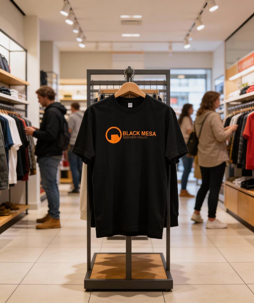 Black Mesa Research Tee TShirt Made in the USA Unisex T-Shirt XXXL