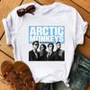 Arctic Monkeys Rock Band Graphic Print T Shirt Men Fashion Vintage Hip Hop Streetwear Short Sleeve Plus Size T Shirt Women