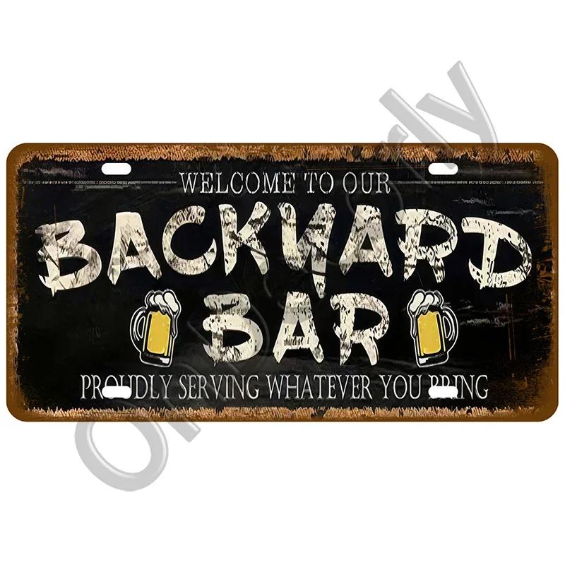 Tin Sign Plate Home Decor Vintage Metal Sign Funny Poster Tinplate Coffee For Bar Pub Club Man Cave Wall Decoration Wine Beer