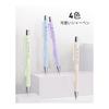 Four Candies Mechanical Pencils, 0.5mm, Set of 4, Side Knock, HB Lead Refills (480 Pcs), Erasers, Eraser Refills Included, Cute for Girls and Boys