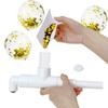 PVC Balloon Stuffer Tool Convenient Fill Confetti Sequin Balloon Stuffing Machine For Christmas Party Birthday Decorations