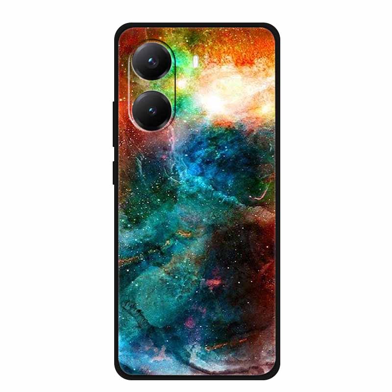 For Poco X7 Pro 5G TPU Silicone Cover Bumper For Xiaomi Poco X7 Pro 2412DPC0AG Shield Funda Moon Space Phone Back Case Coque