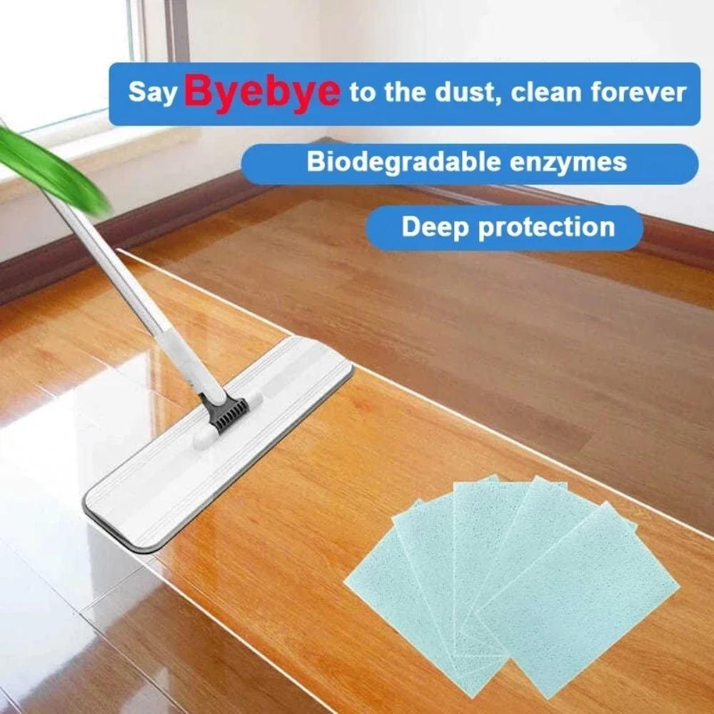 30Pcs Floor Cleaner Tablets Water-Soluble Sterilizing Fragrant Bathroom Kitchen Deodorant Dirt Toilet Cleaning Sheet