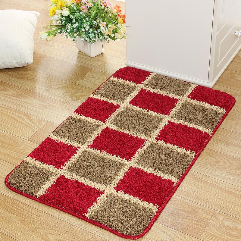 Water-Absorbing Non-Slip Toilet and Bathroom Entryway Doormat