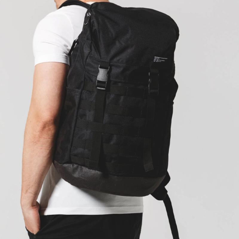 Nike Polyester Backpack Unisex Black Casual
